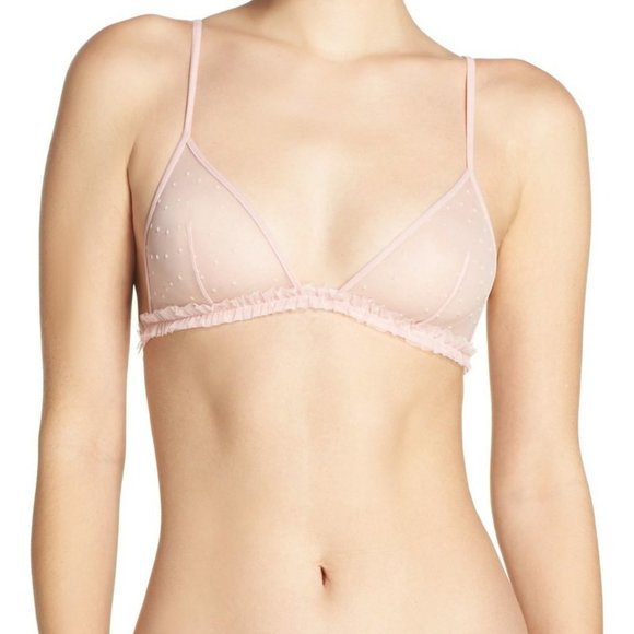 (nwt) La Perla Polka Dot Tulle Bralette - Picture 5 of 8